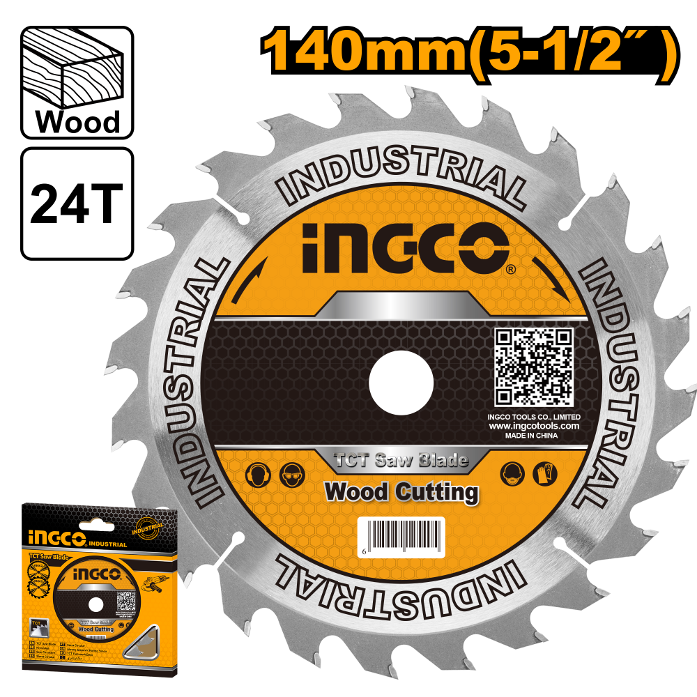 INGCO Wood Circular Blade 5.5" 140mm