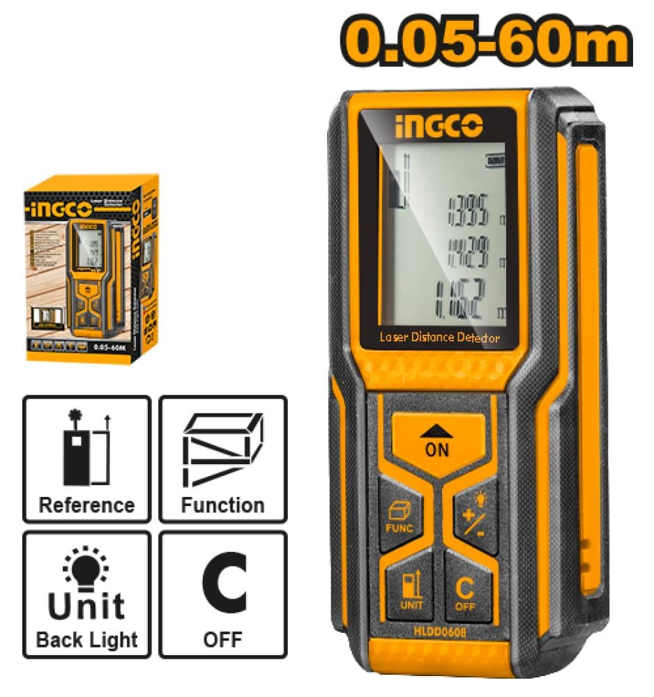 INGCO Laser Distance Meter 60m