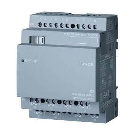 Siemens 6ED1055-1FB10-0BA2 LOGO! DM16 230R Expansion Module