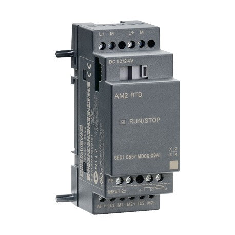 Siemens 6ED1055-1MD00-0BA1 LOGO! AM2 RTD Expansion Module