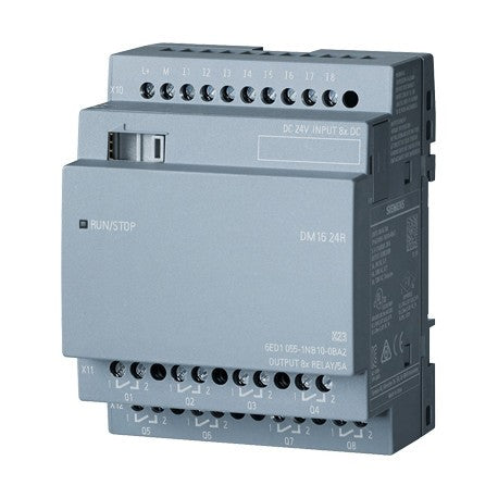 Siemens 6ED1055-1NB10-0BA2 LOGO! DM16 24R Expansion Module
