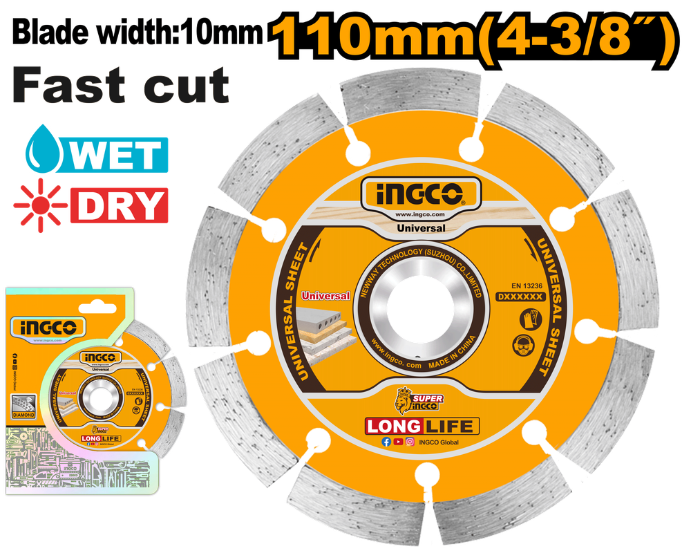 INGCO Open Granite Disc 4.33" (110mm)