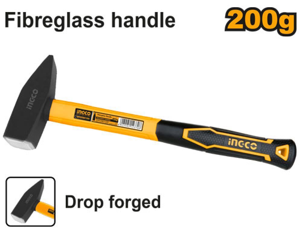INGCO Fibreglass Hammer 200g