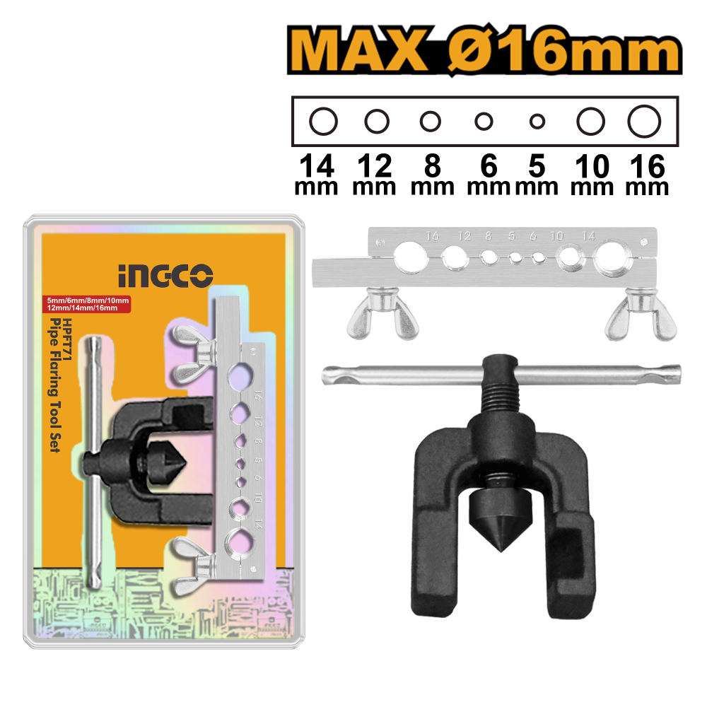 INGCO Pipe Flaring & Swaging Tool Set