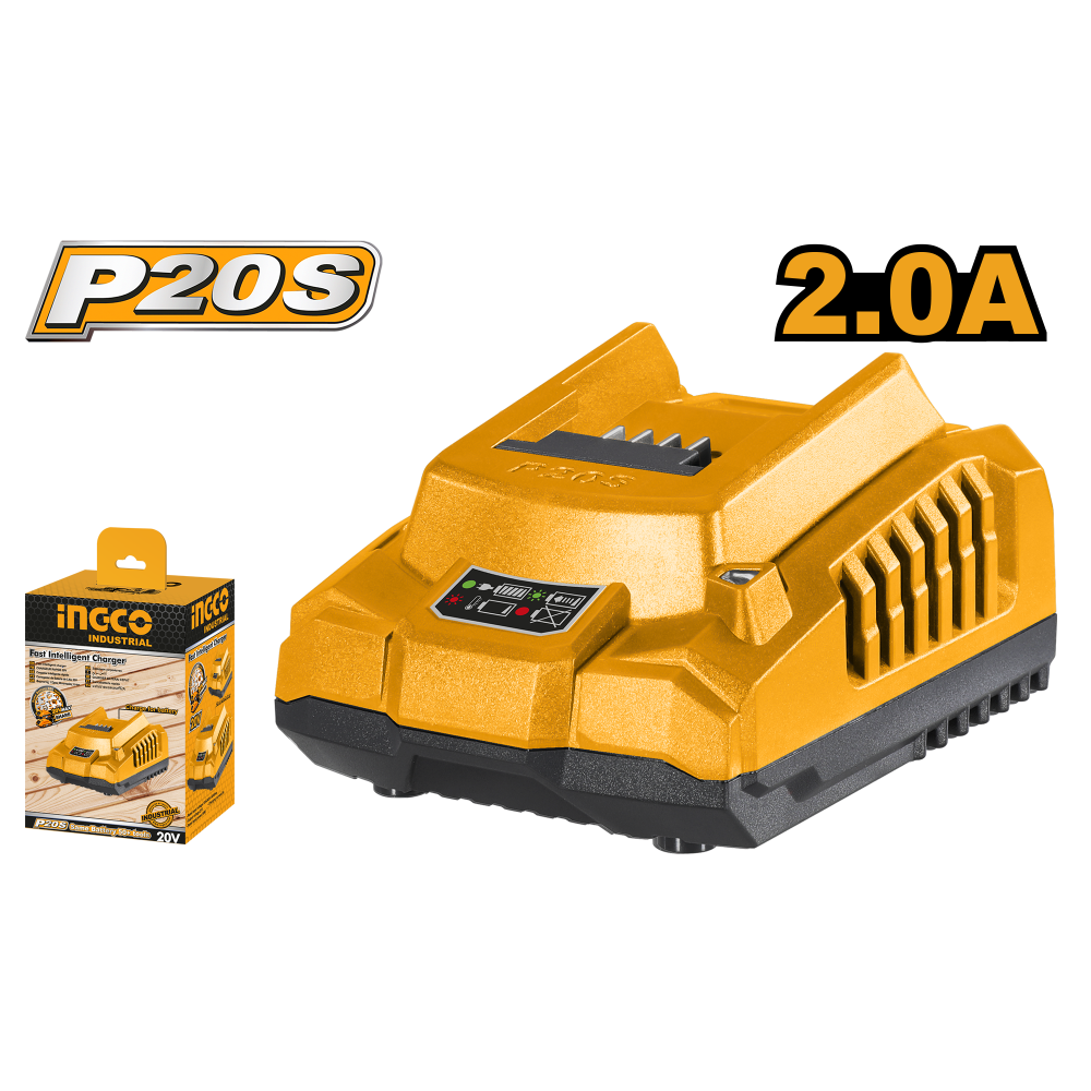 INGCO 20V 2Ah Lithium Battery Charger P20S