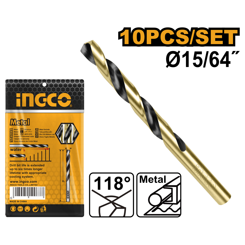 INGCO HSS Metal Drill Bit 4mm