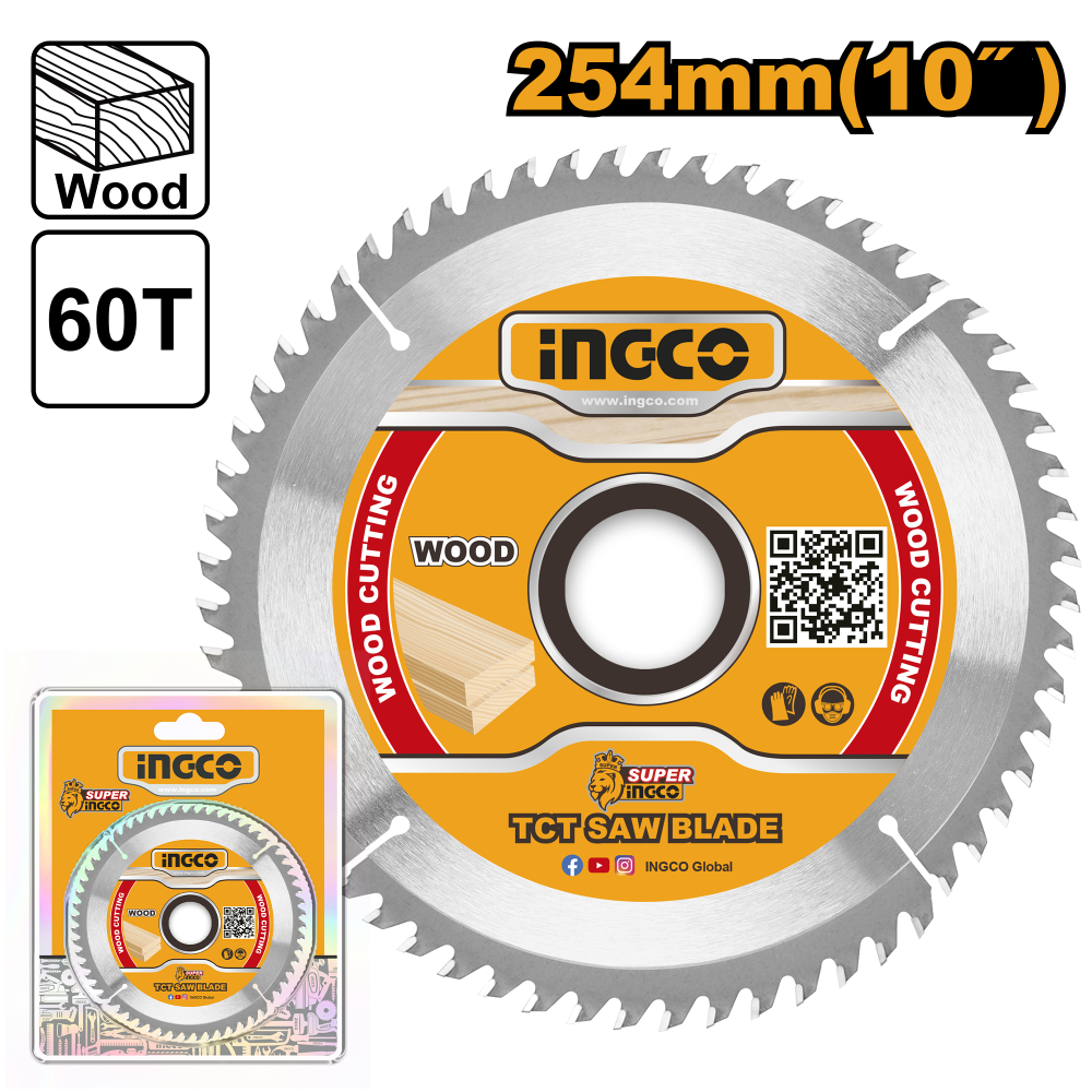 INGCO Wood Circular Blade 10" 254mm