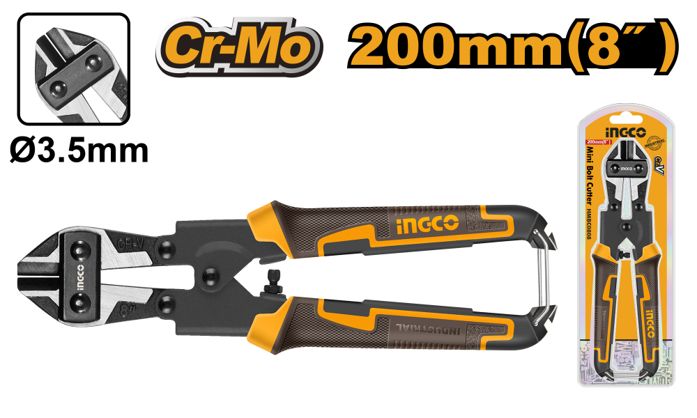 INGCO Industrial Diagonal Cutting Pliers 8"
