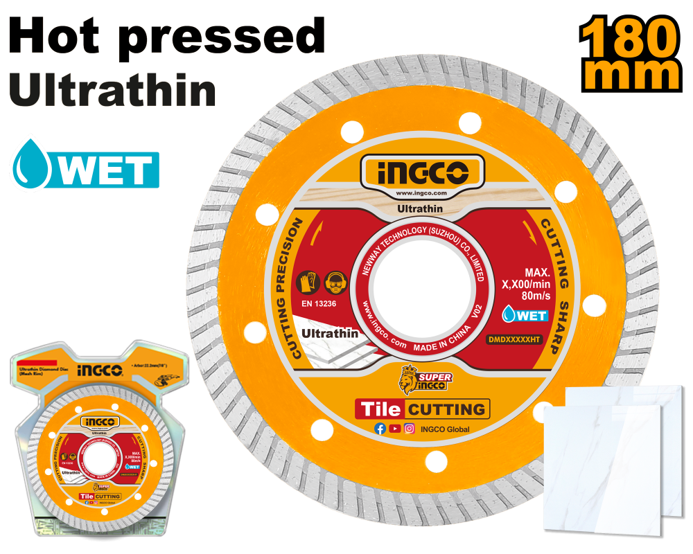 INGCO Turbo Granite Disc 7" 180mm