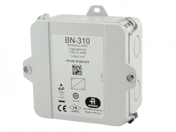 Autronica 116-BN-310 SINGLE RELAY OUTPUT UNIT