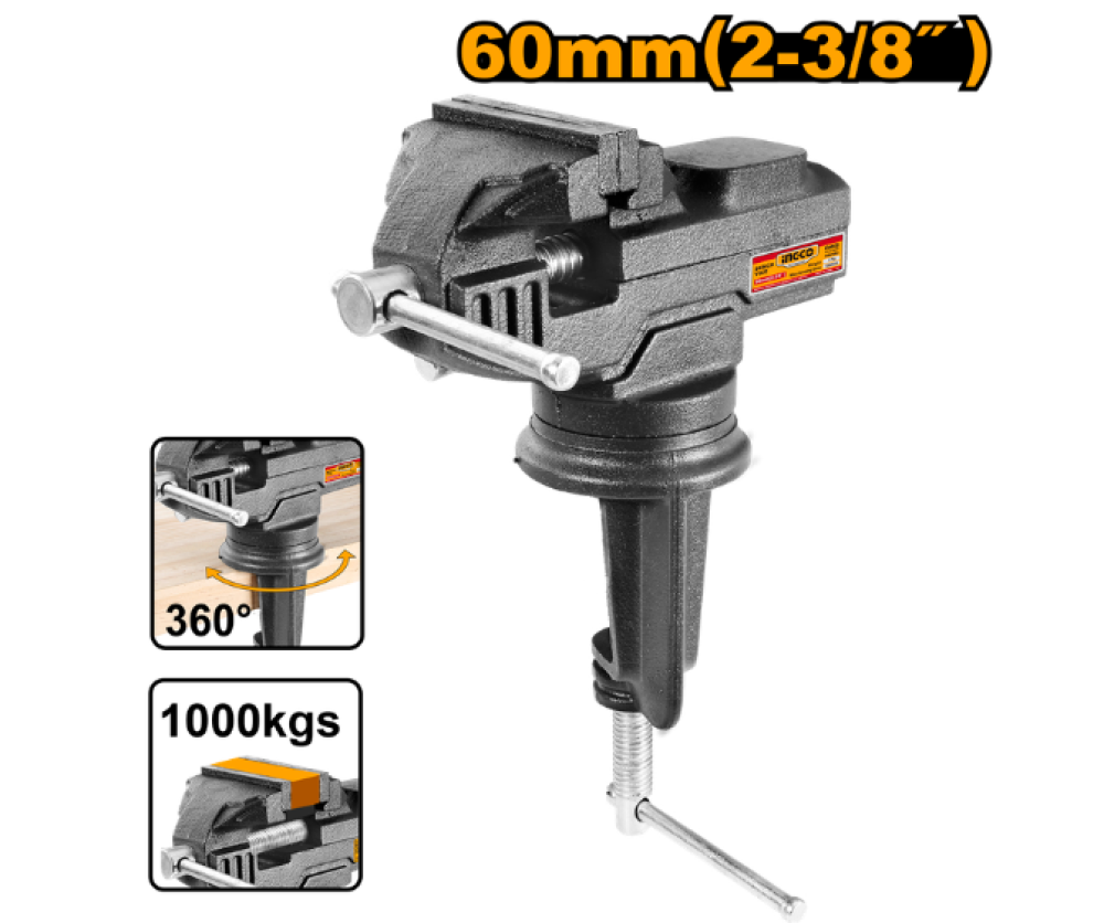 INGCO Table Vice 60mm