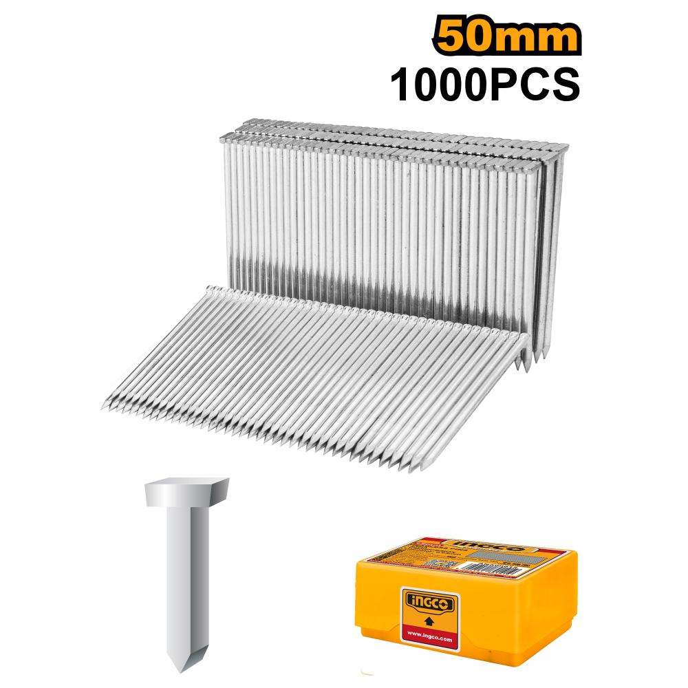 INGCO Concrete Nails 50mm – 1000 Piece
