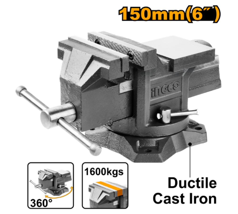 INGCO Bench Vice 150mm 6"