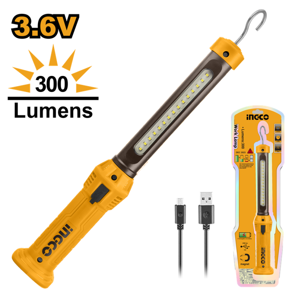 INGCO Cordless Work Light 3.6V