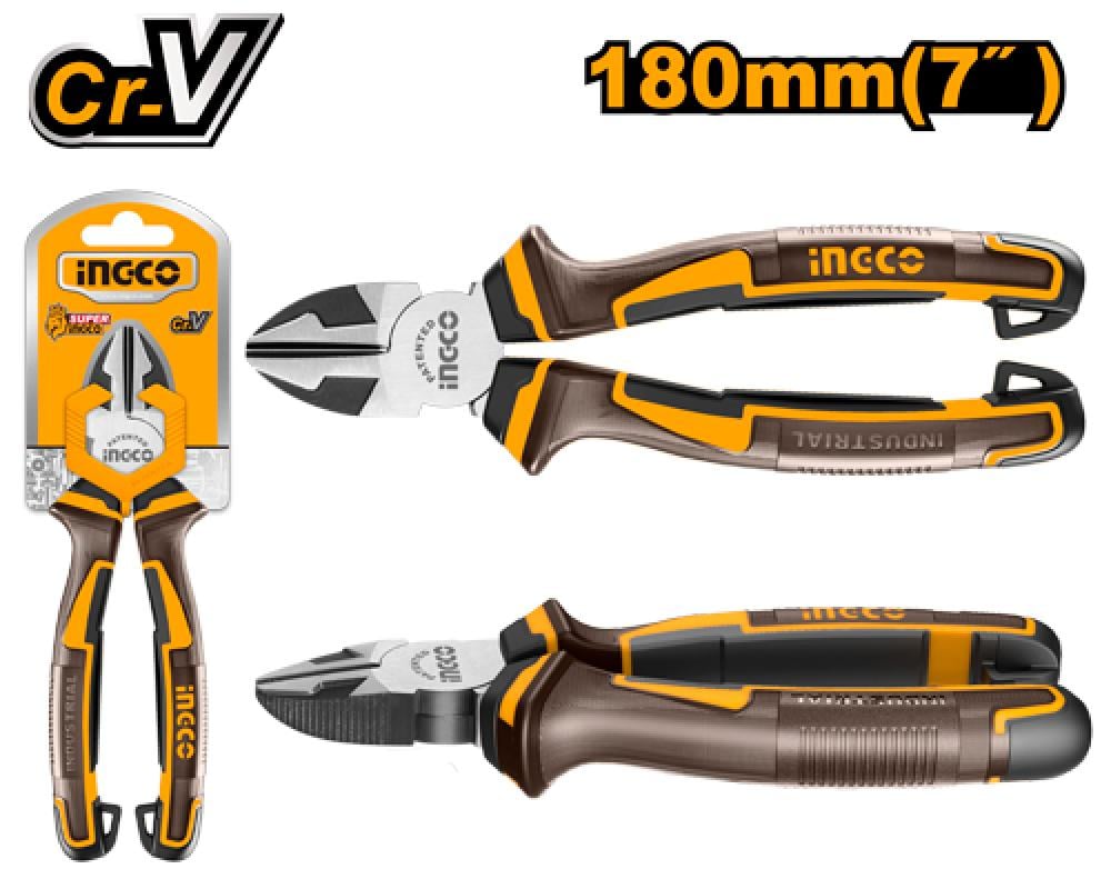 INGCO Diagonal Cutting Pliers 7" (180mm)