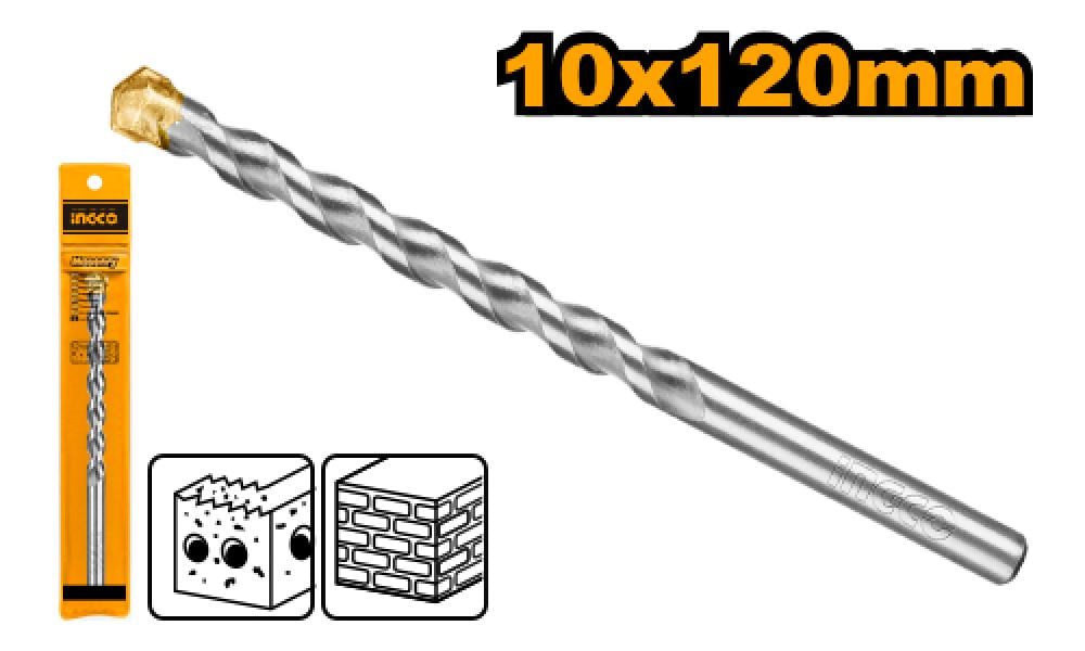 INGCO Carbide Masonry Drill Bit 10mm × 120mm
