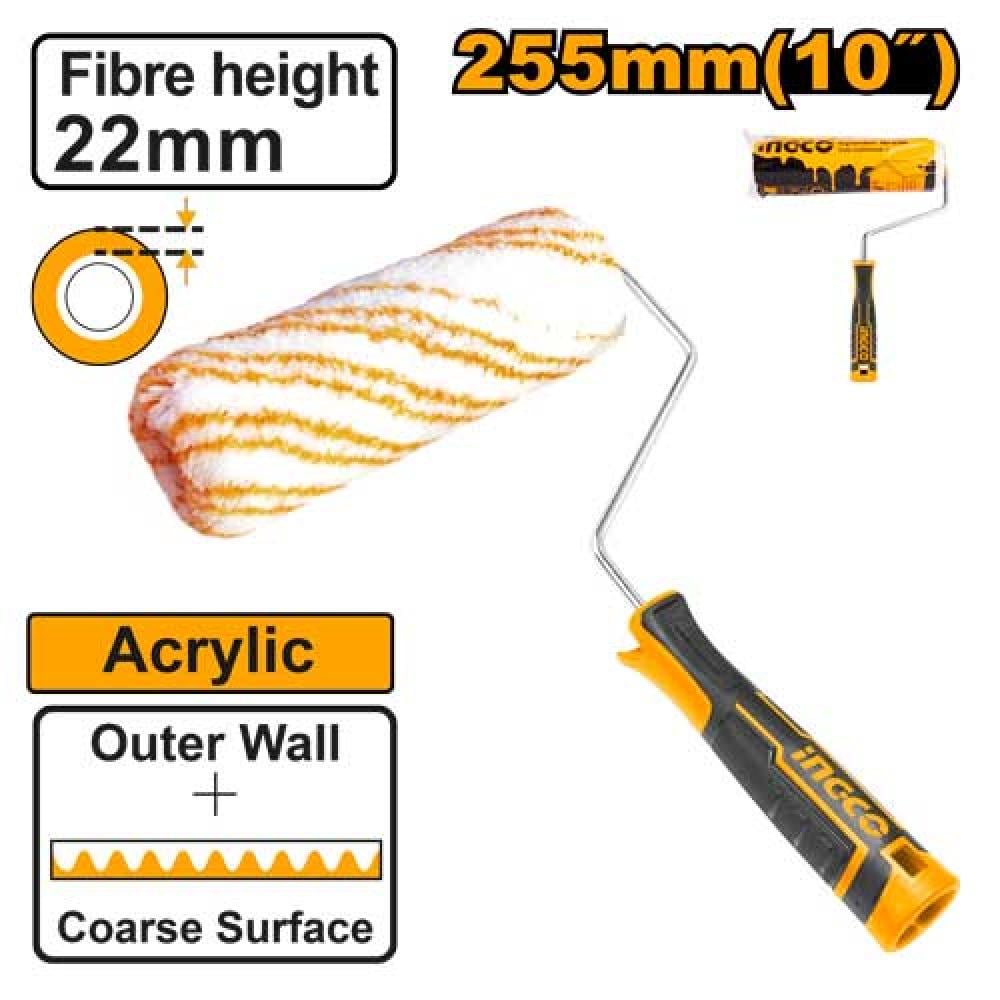 INGCO Acrylic Paint Roller Handle 10"