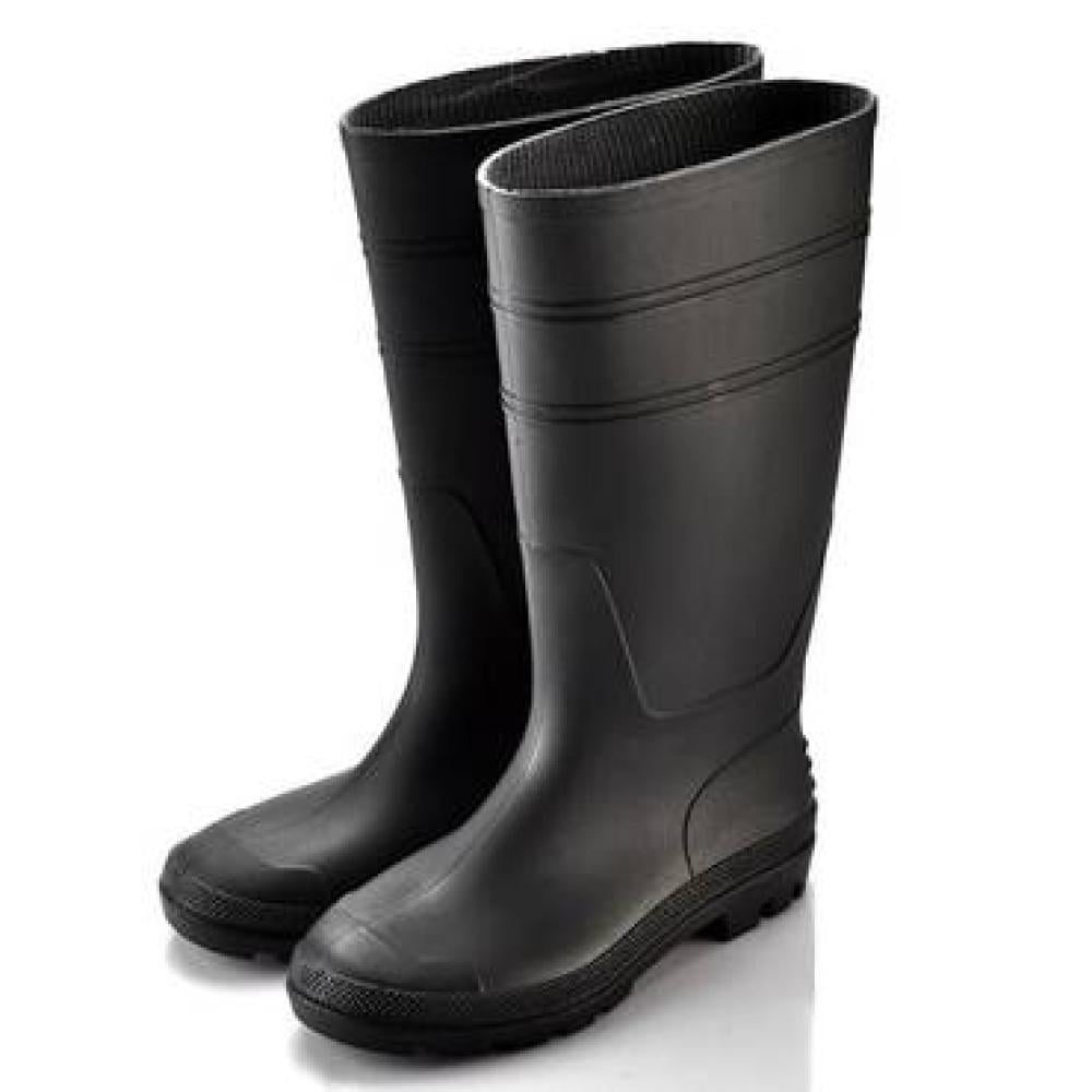 Hardman Black Rubber Safety Boots – Multiple Sizes