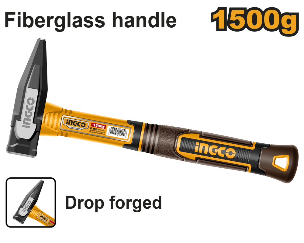 INGCO Fibreglass Hammer 1500g