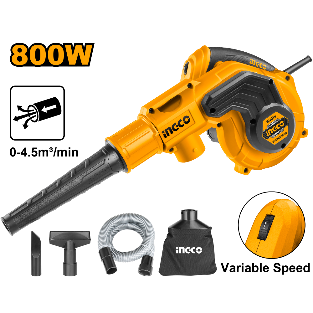 INGCO Air Blower 800W – 6 Speed Settings