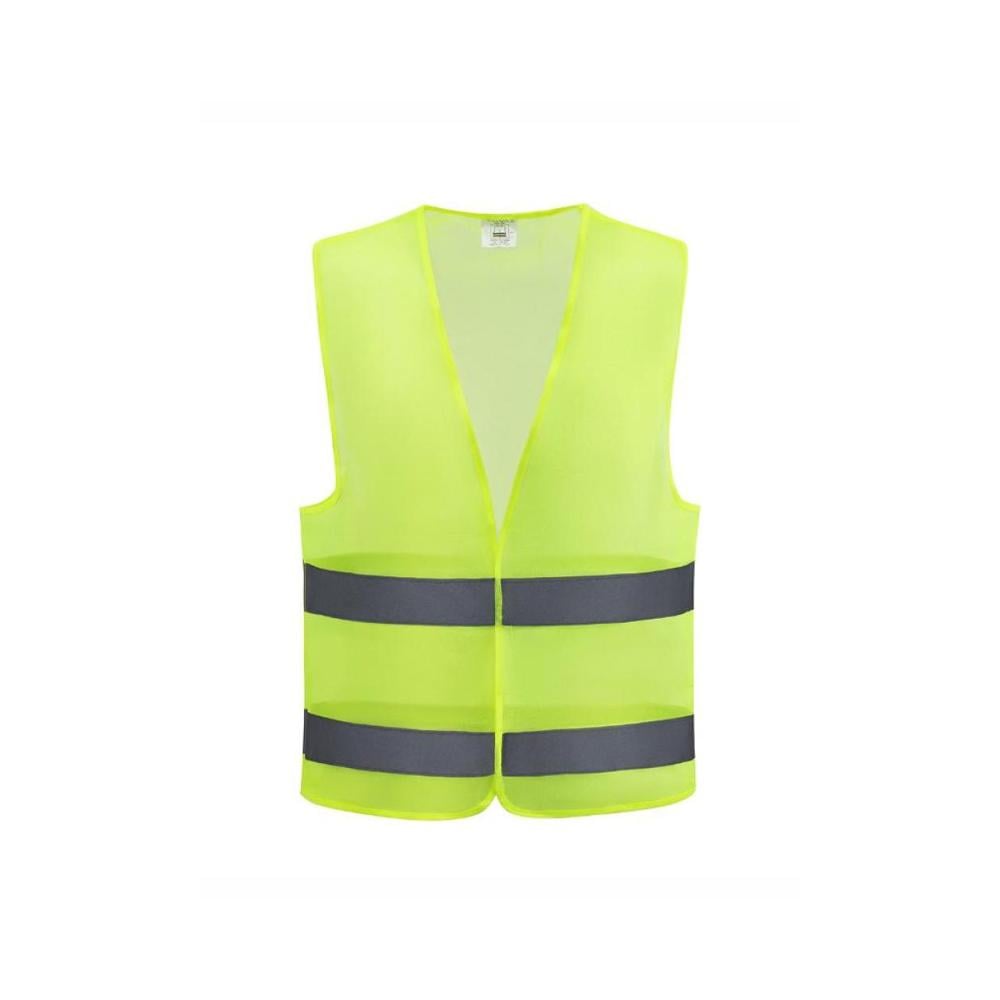 High-Visibility Safety Reflective Vest – Orange / Yellow