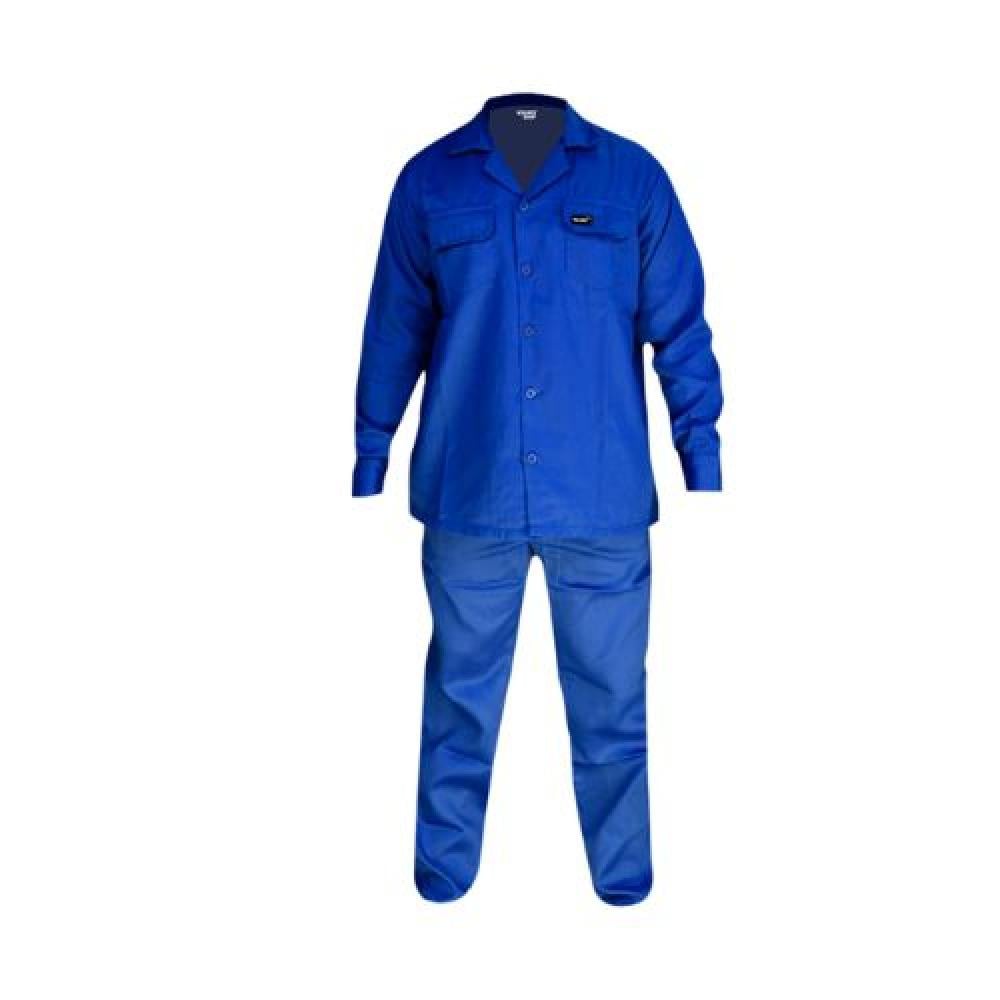 Komo Blue Polyester-Cotton Overalls – Multiple Sizes