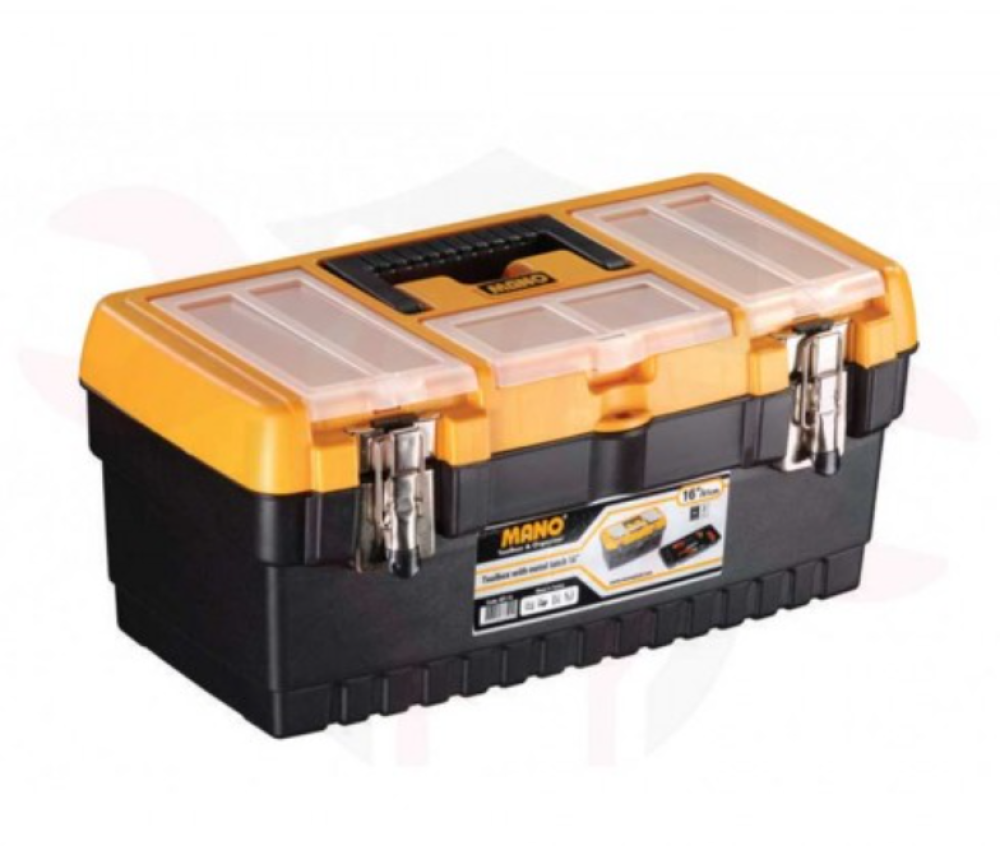 INGCO Deep Tool Box 16" with Metal Lock