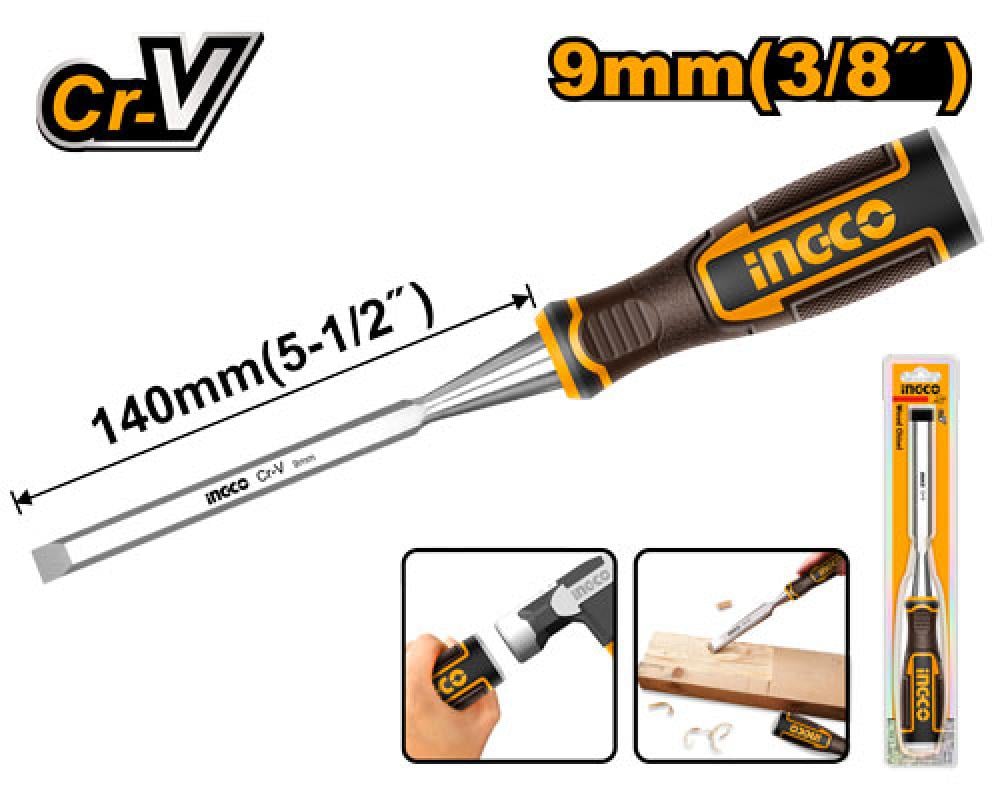 INGCO Wood Chisel 9mm (3/8")