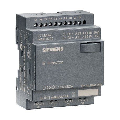 Siemens 6ED1052-2MD00-0BA6 LOGO! 12/24RCO Logic Module