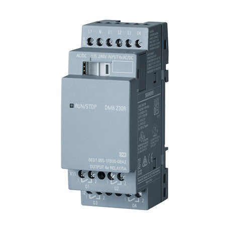 Siemens 6ED1055-1FB00-0BA2 LOGO! DM8 230R Expansion Module