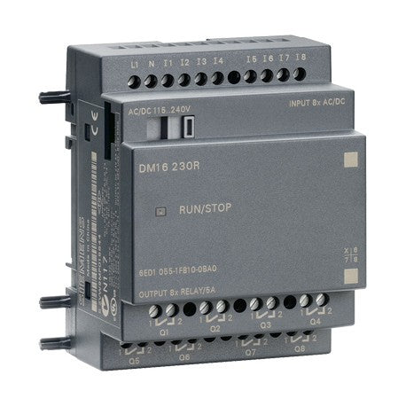 Siemens 6ED1055-1FB10-0BA0 LOGO! DM16 230R Expansion Module