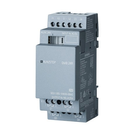 Siemens 6ED1055-1HB00-0BA2 LOGO! DM8 24R Expansion Module