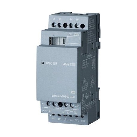 Siemens 6ED1055-1MD00-0BA2 LOGO! AM2 RTD Expansion Module