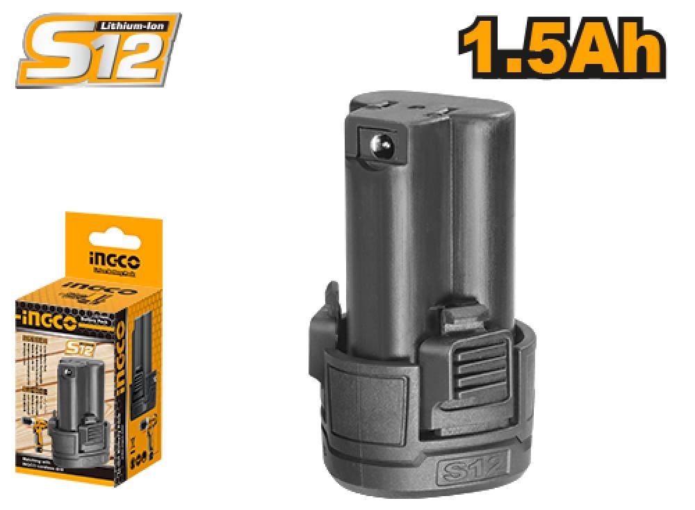INGCO 12V 1.5Ah Lithium Battery S12