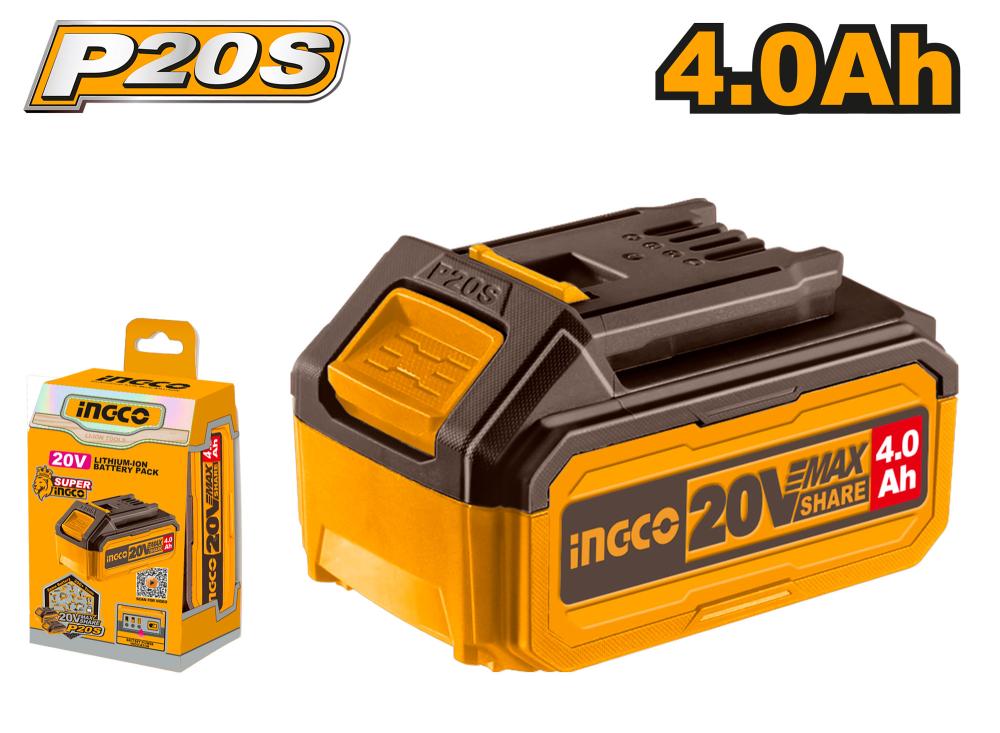 INGCO 20V 4Ah Lithium Battery Charger P02S