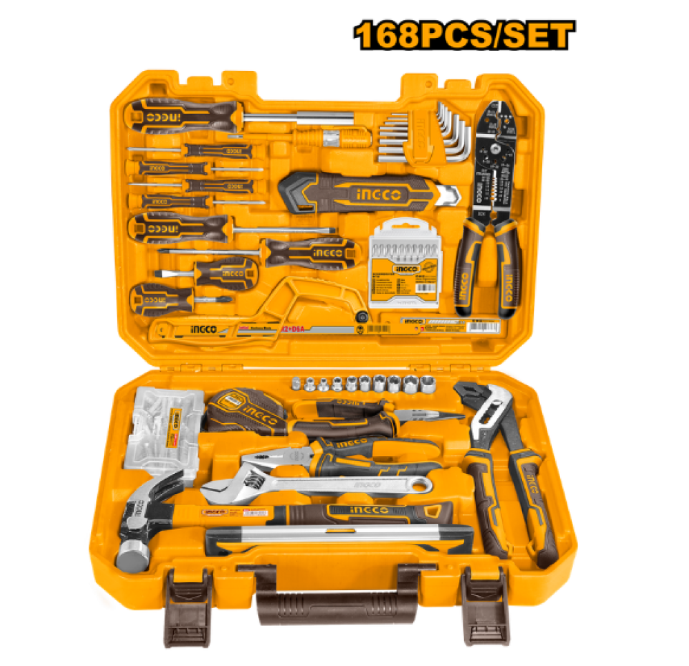 INGCO Tool Kit – 168 Piece