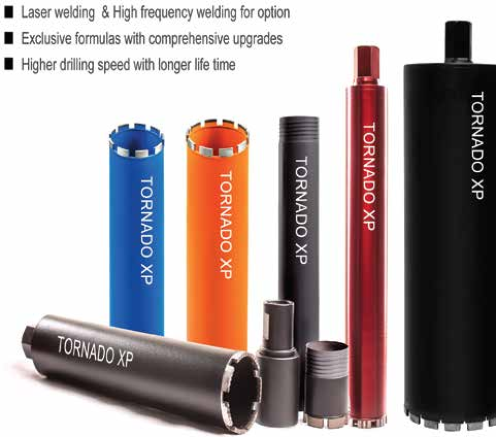 TORNADO XP Blue Core Drill Bit – Multiple Sizes