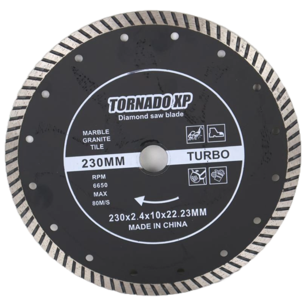 TORNADO XP Concrete Diamond Disc – Segment & Turbo – Multiple Sizes