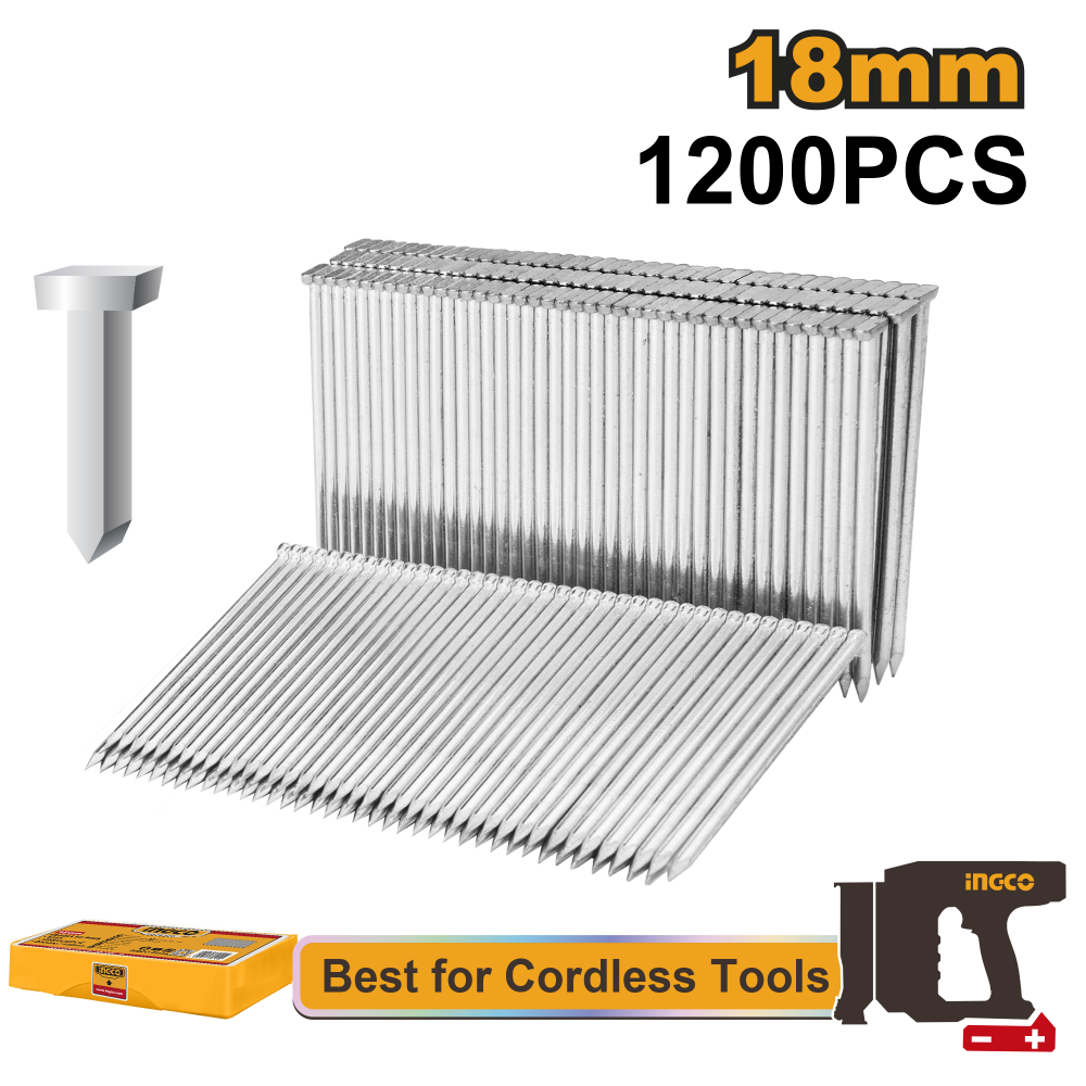 INGCO Concrete Nails 18mm – 1200 Piece