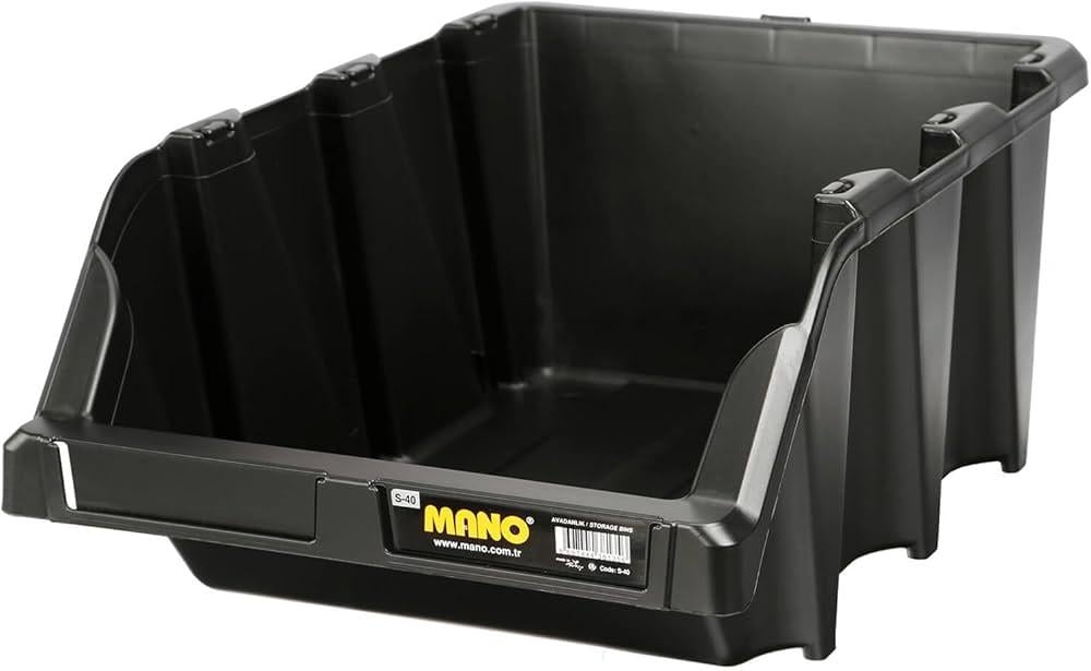 INGCO Black Storage Box MANO S-40