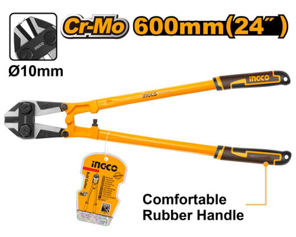 INGCO Metal Shears 24" Rubber Handle