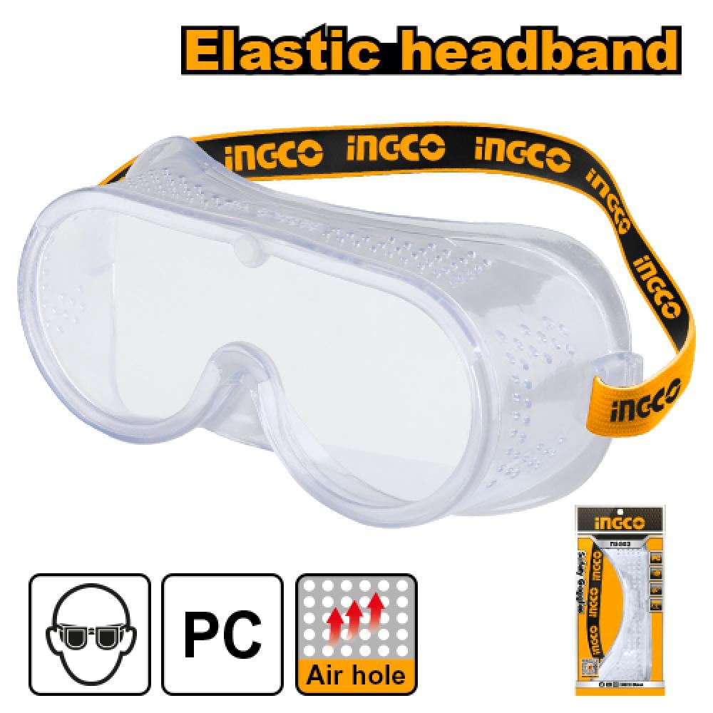 INGCO Clear Safety Goggles