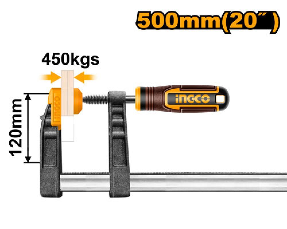 INGCO F-Clamp 20"