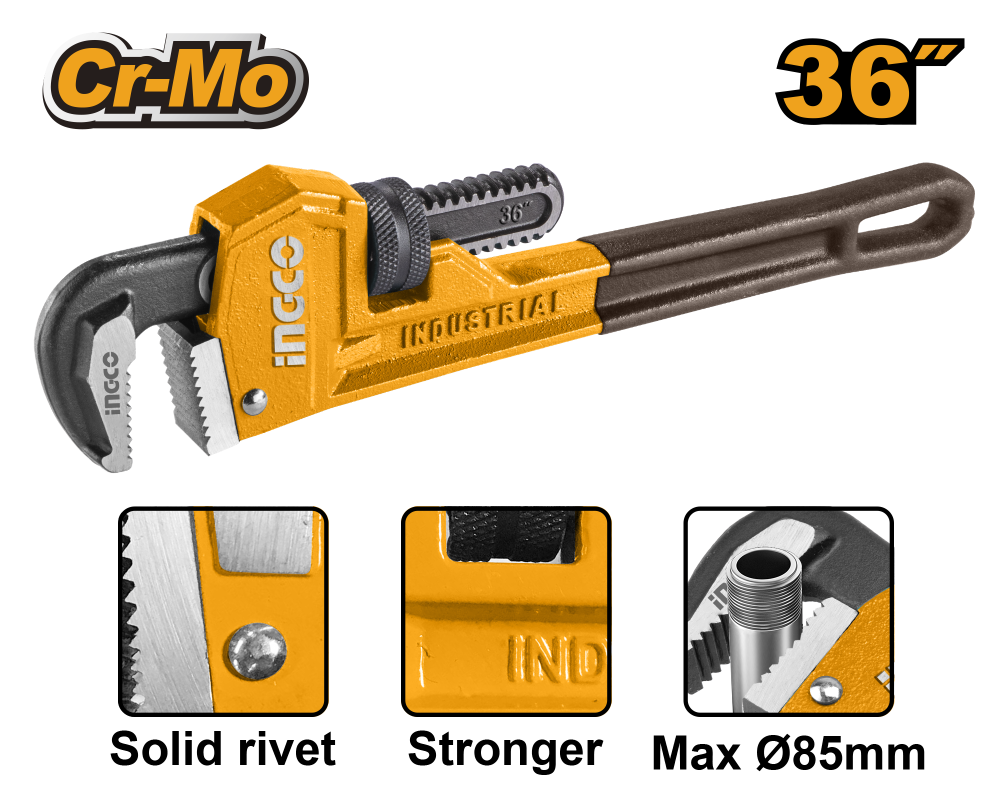 INGCO Industrial Pipe Wrench 36"