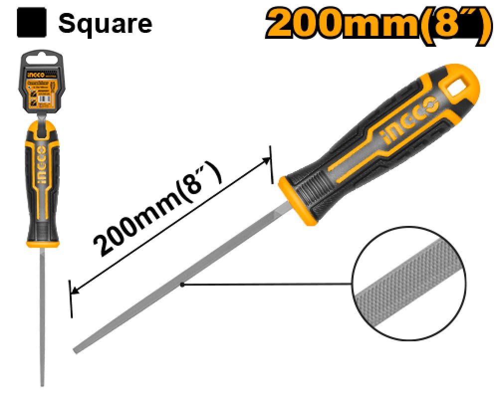 INGCO Square Metal File 8" (200mm)
