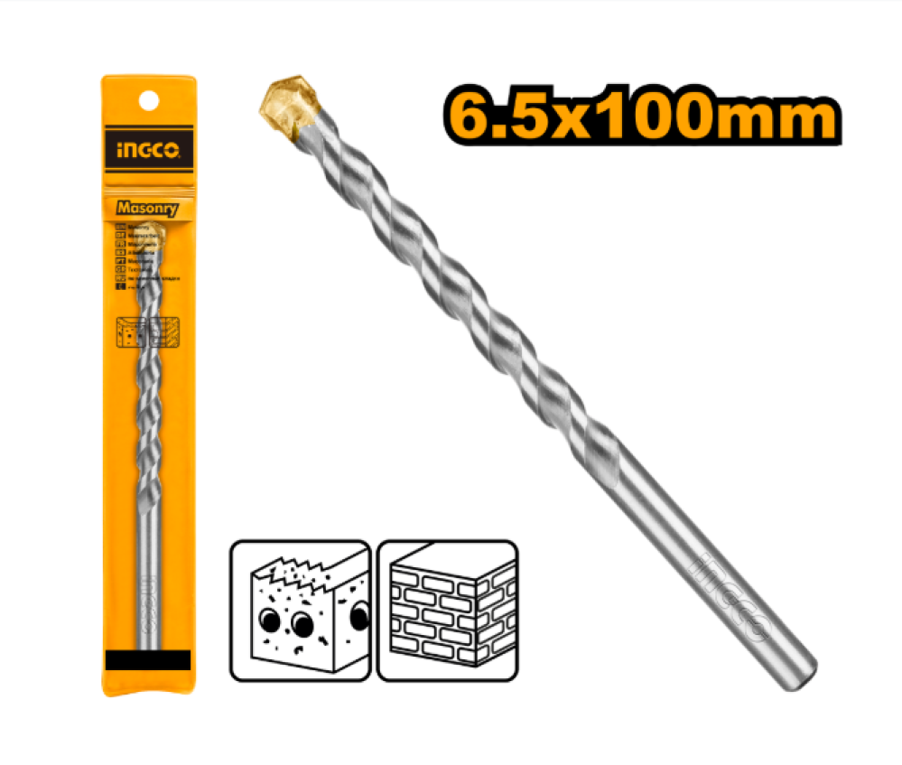 INGCO Carbide Masonry Drill Bit 10mm × 150mm