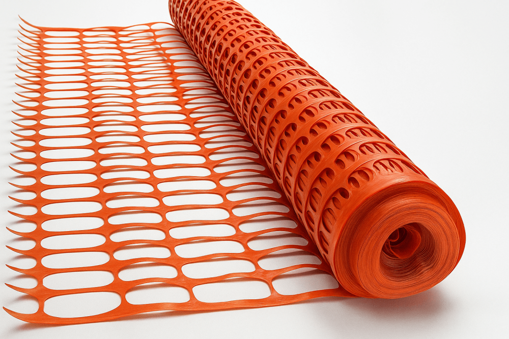Orange Warning Plastic Mesh – 2 Sizes