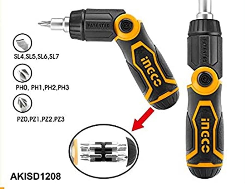 INGCO Screwdriver Bit Set – 13-in-1