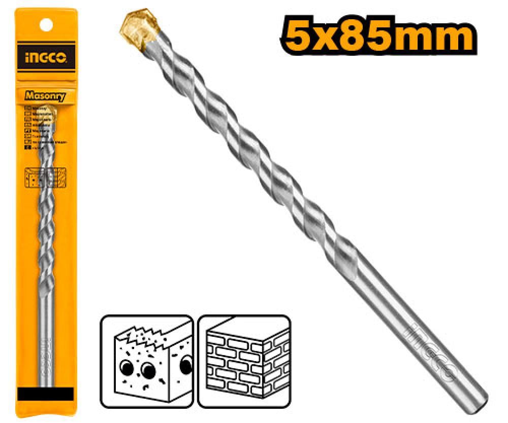 INGCO Carbide Masonry Drill Bit 5mm × 85mm