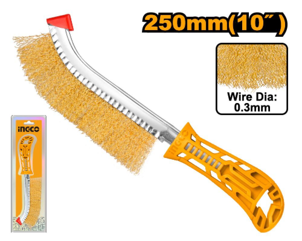 INGCO Wire Cleaning Brush 10"